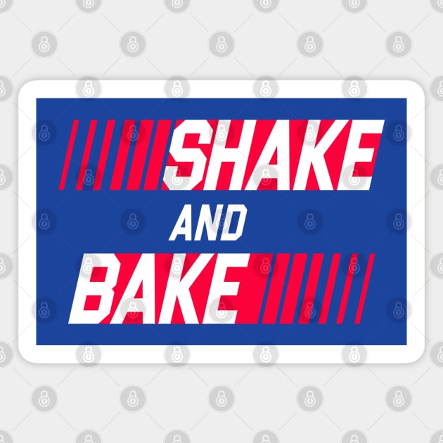 Shake and Bake - Blue Magnet by KFig21